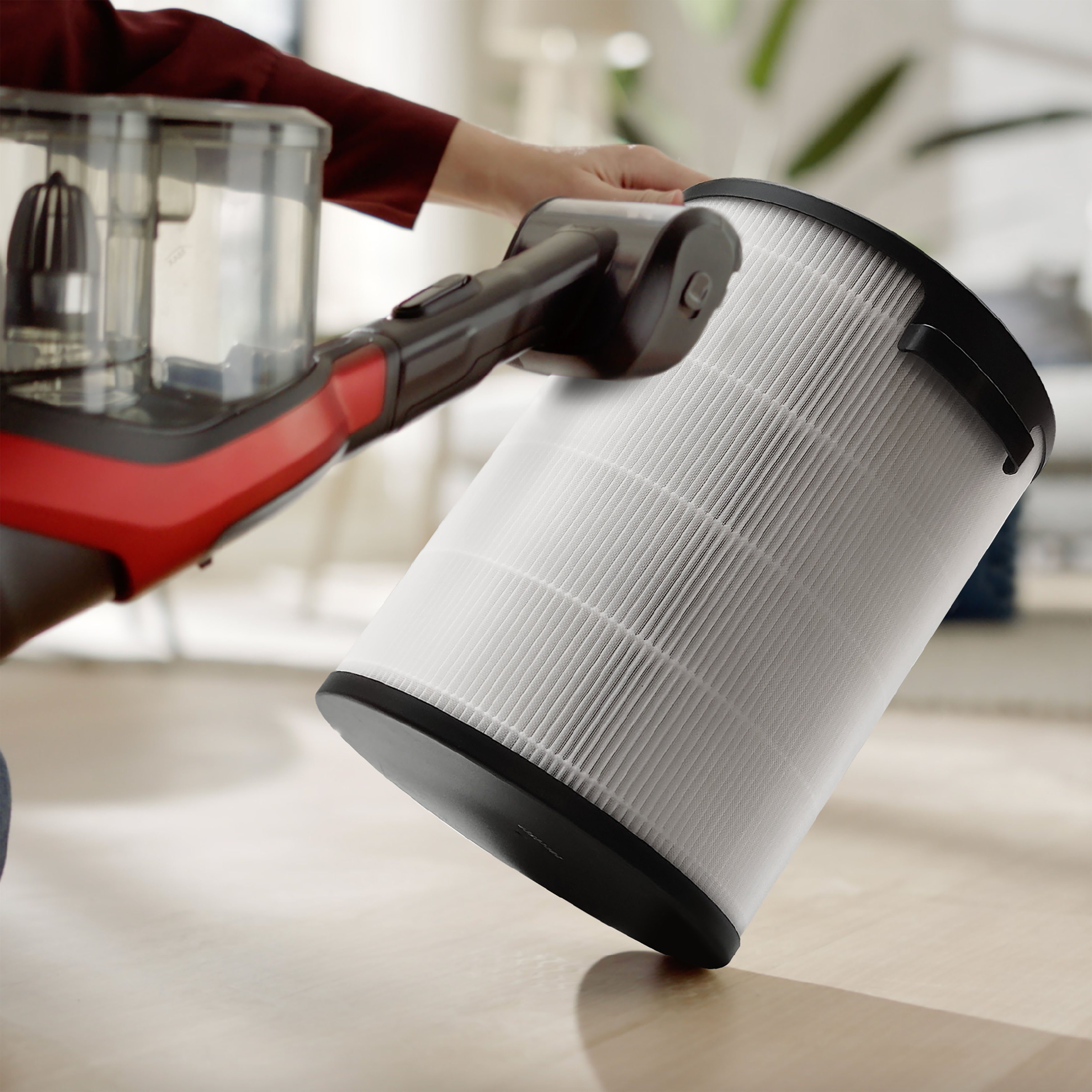 Philips NanoProtect Filter FYM860/30 Integrierter 3-in-1-Filter, Zubehör für Air Performer Serie 8000 und 7000, Lebensdauer von 12 Monaten, filtert 99,97% bei 0,003 μm