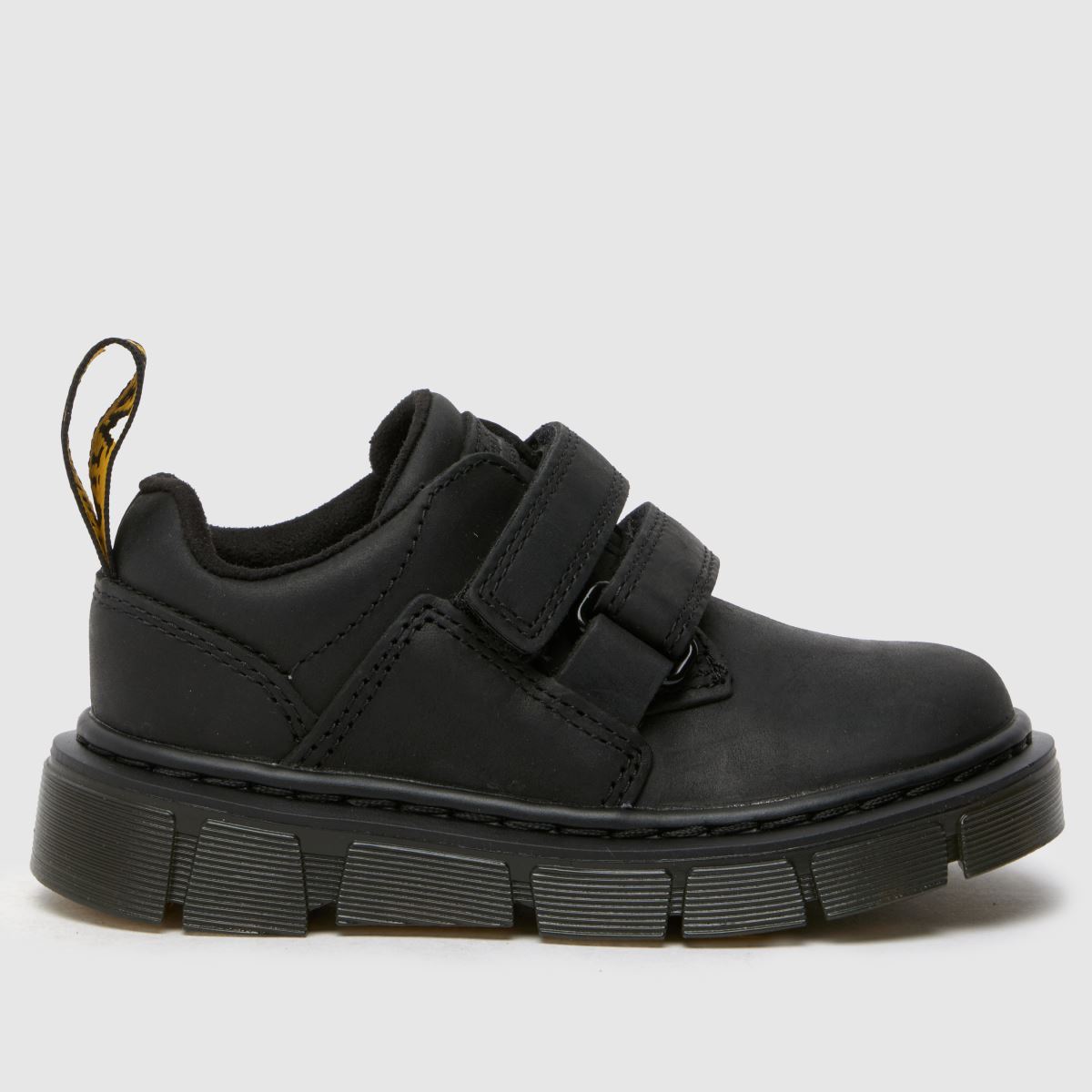 Dr. Martens fekete Raffe fiú kisgyermek cipő