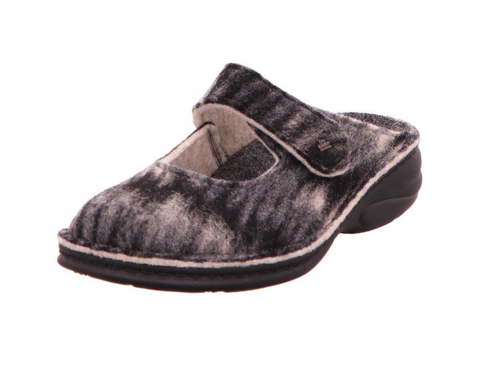 FINN COMFORT Hausschuhe grau GLARUS