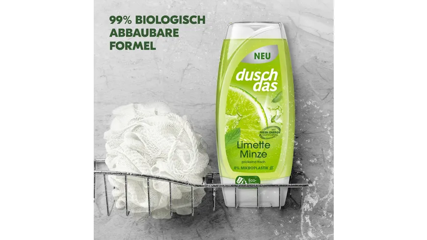 Duschdas Duschgel Limette Minze 225 ml