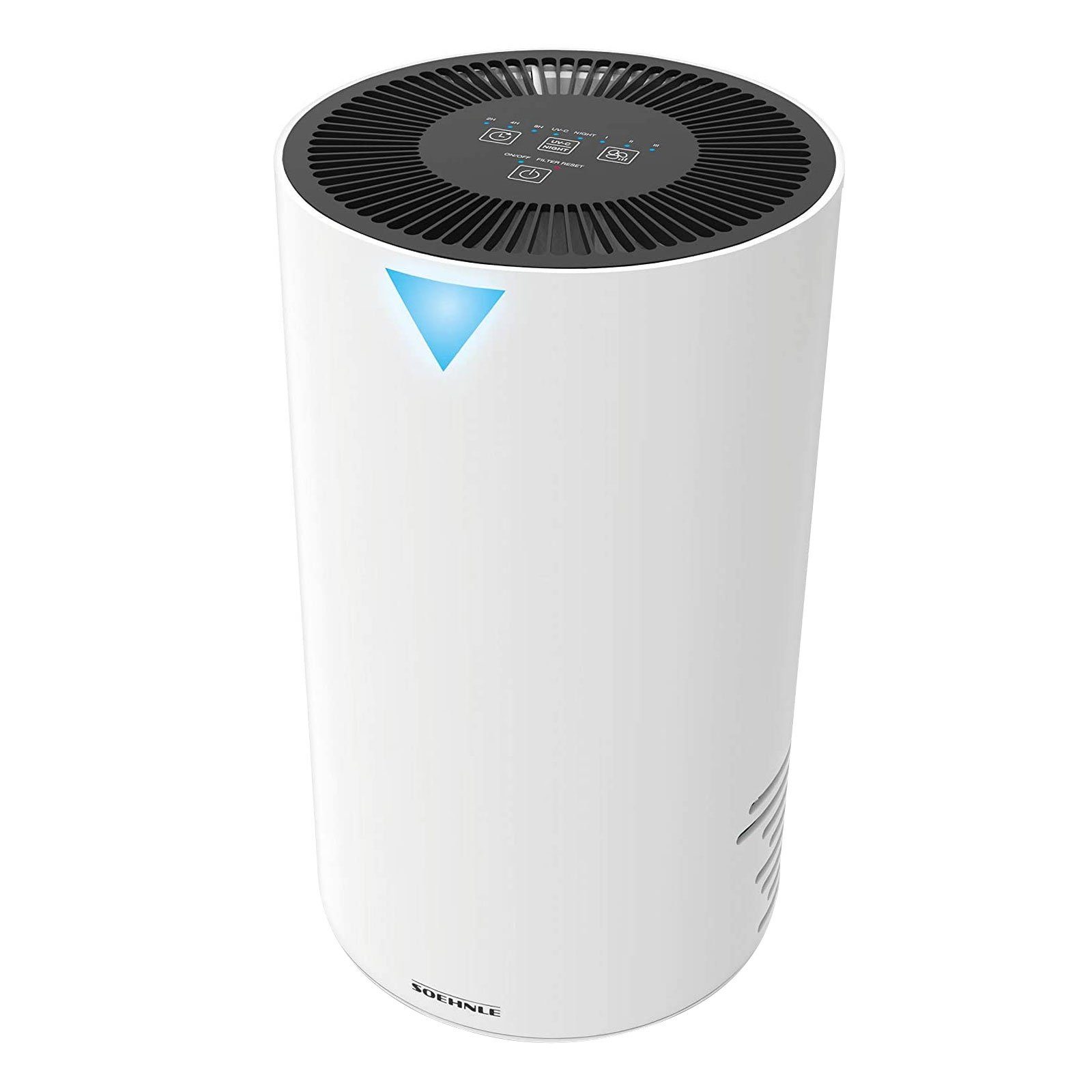 Soehnle Luftreiniger Soehnle Airfresh Clean 300 Luftreiniger, 4-Stufen Filtersystem, UV-C Licht, Nachtmodus, Filterwechselanzeige