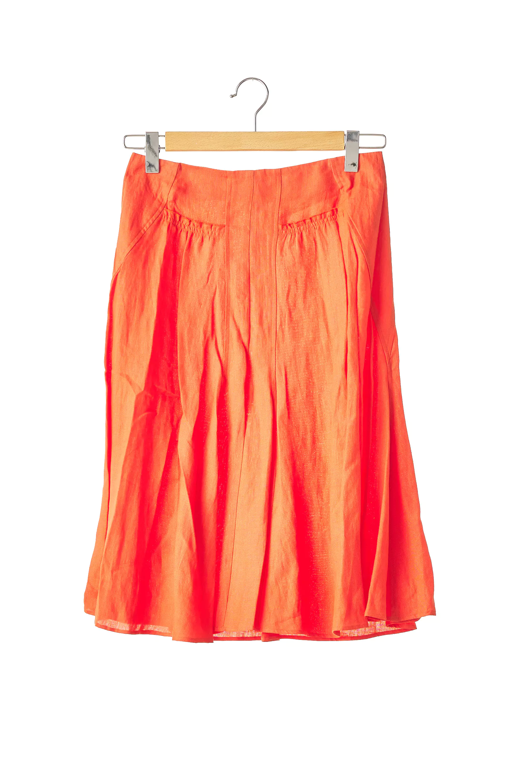 Irene Van Ryb Jupes Mi Longues Femme couleur orange