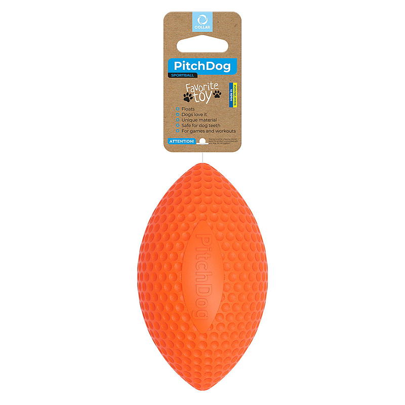 Hundeleke amerikansk fotball ø 9 cm
