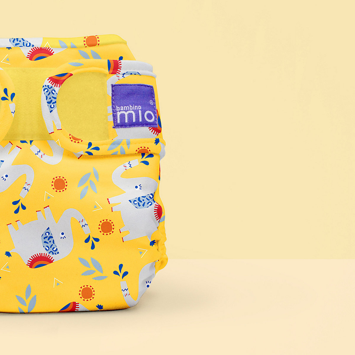 Bambino Mio, mioduo Windelüberhose, Elefanten Stampfen, Größe 1 (<9Kg)