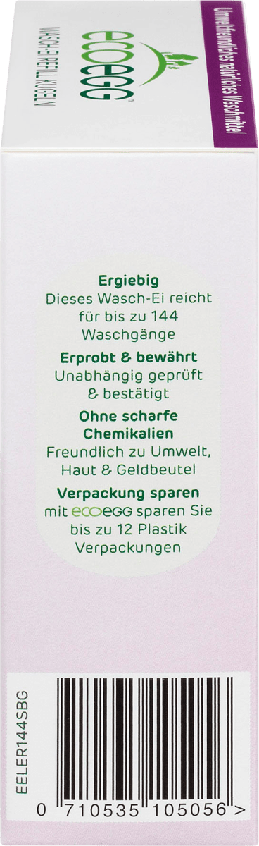 Waschei Refill Kugeln mit Blumenduft, 144 Wl