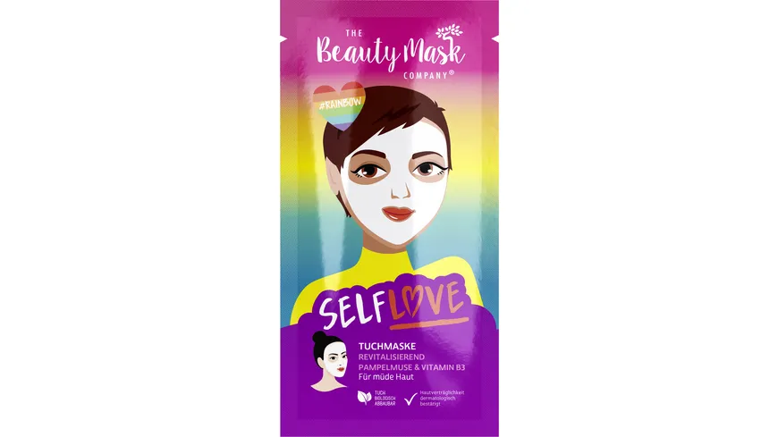 The Beauty Mask Company Tuchmaske Self Love