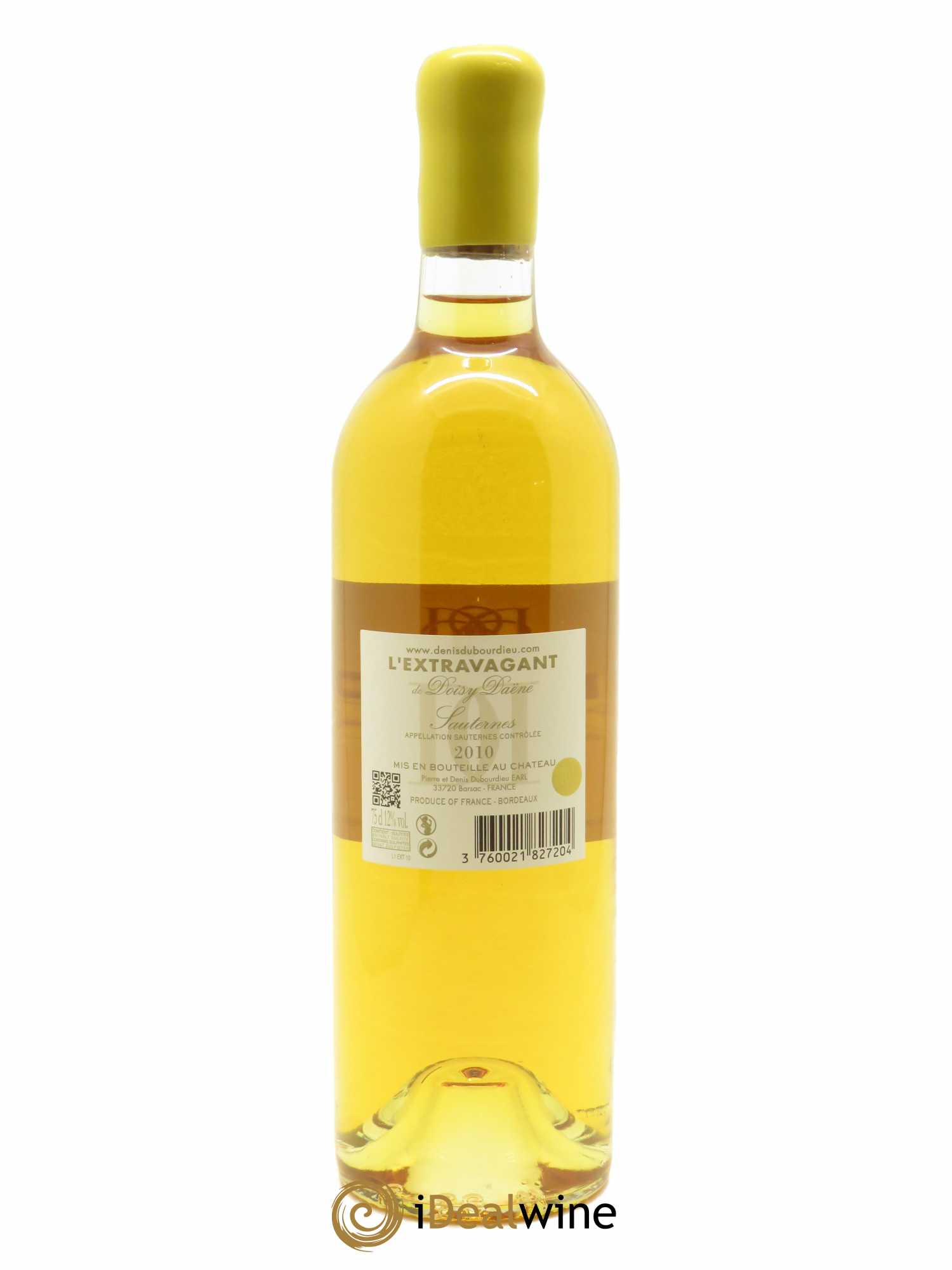 L'Extravagant de Doisy Daëne  2010 - Lot de 1 Bouteille