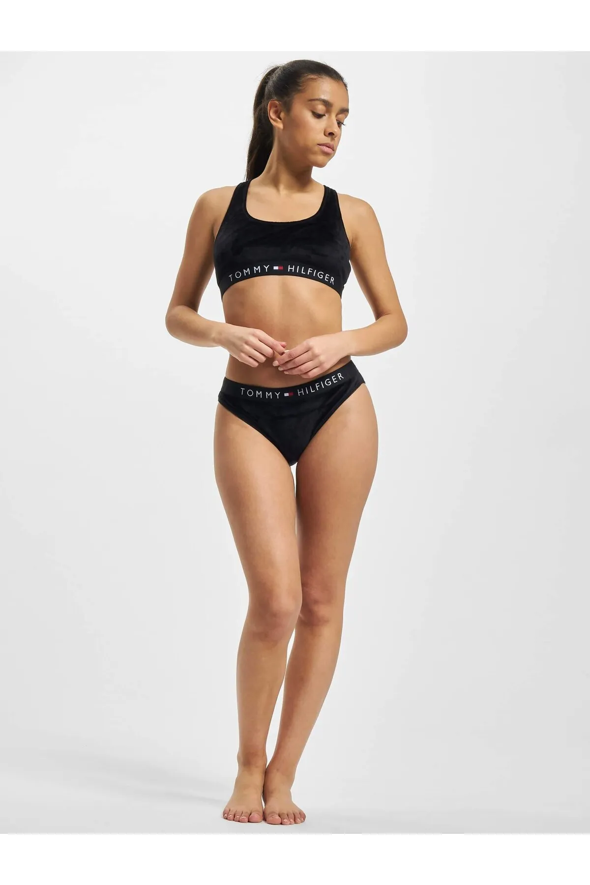 Tommy Hilfiger  Damen Bikini Velour