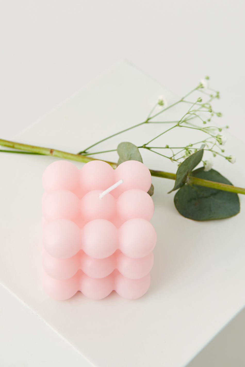 Mini bubble candle