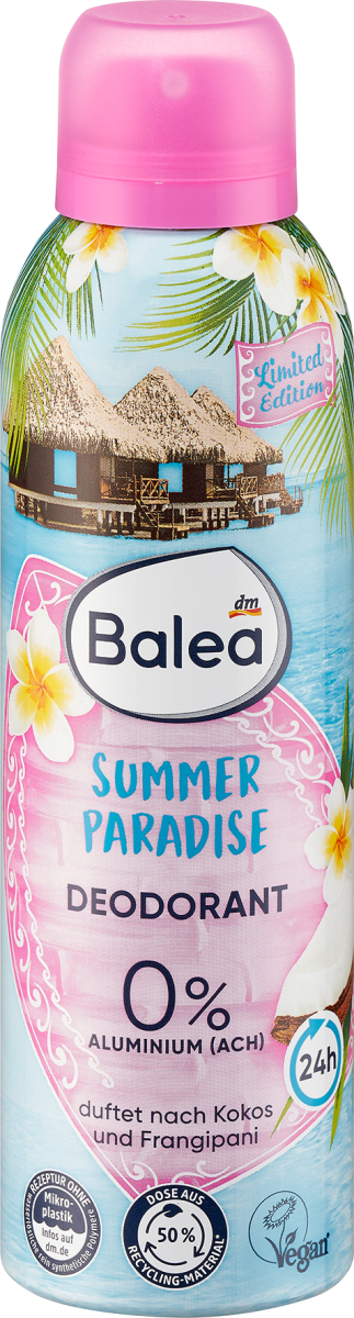 Deo Spray Summer Paradise, 200 ml
