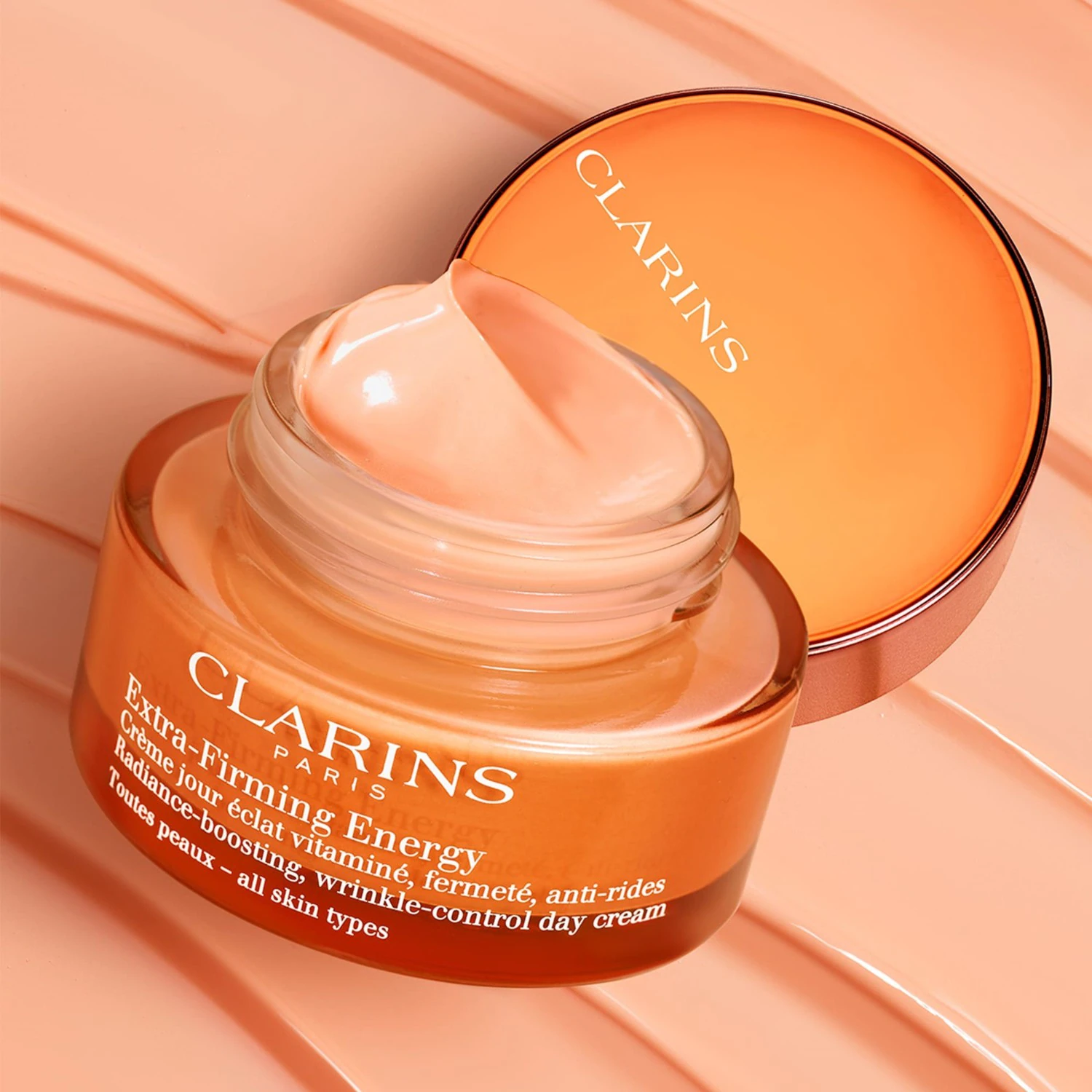 Clarins Energy, crema giorno arricchita con vitamine, rassodante, antirughe - Per tutti i tipi di pelle