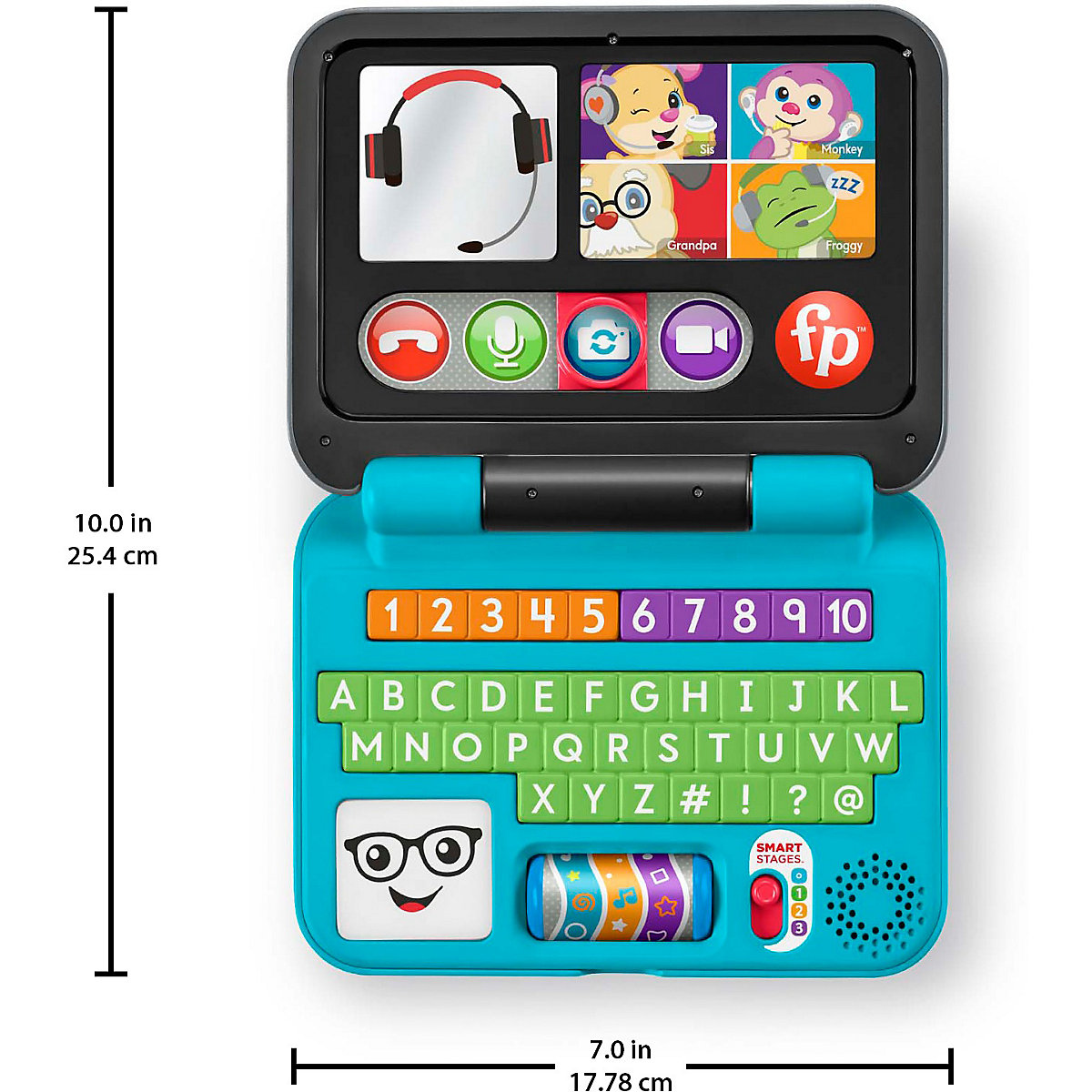 Fisher-Price Lernspaß Homeoffice Laptop Elektronisches Babyspielzeug (deutsche Edition)