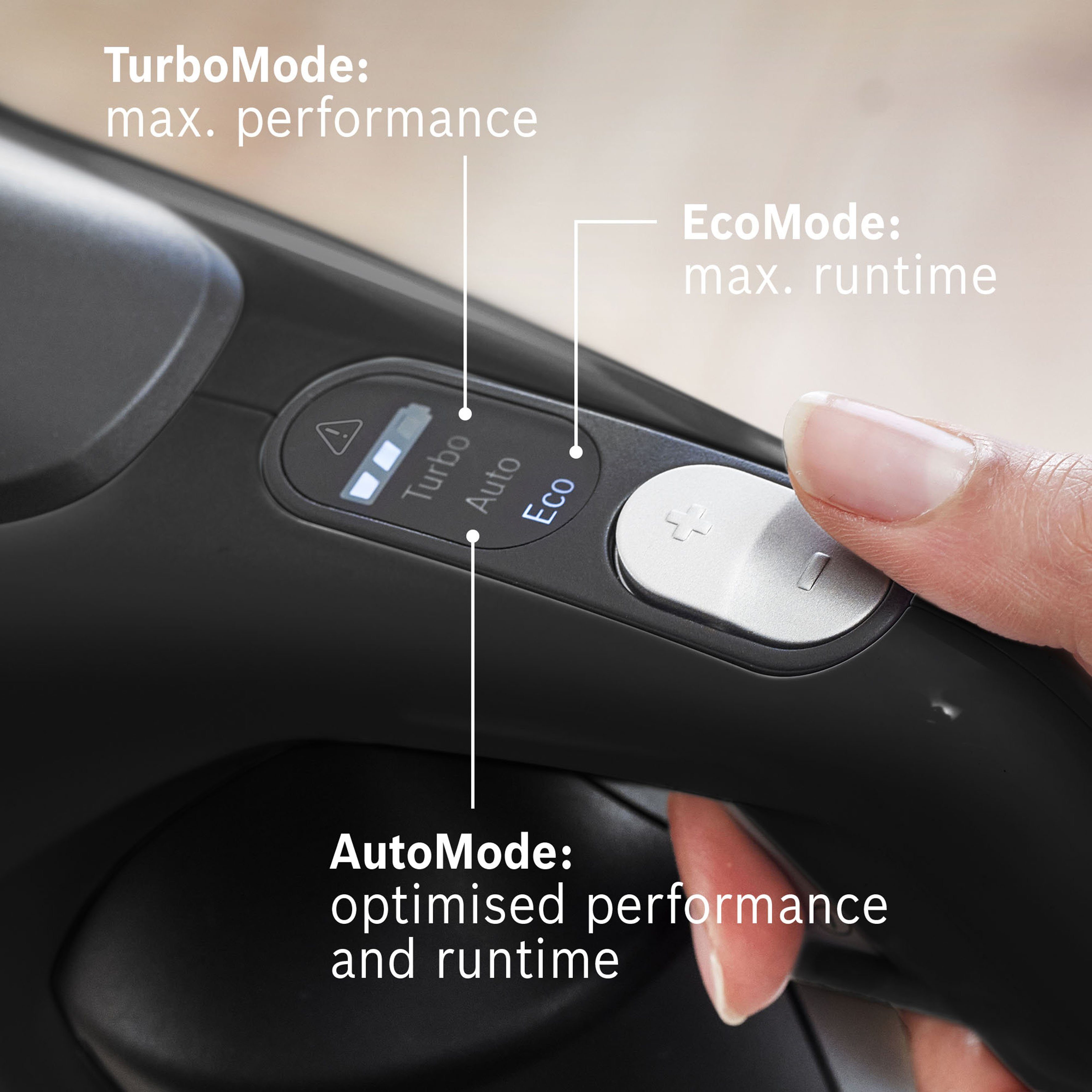 BOSCH Akku-Stielstaubsauger BKS8214T Unlimited Serie, 8 Gen2, beutellos, 45 Min Laufzeit, inkl. elektrische Minidüse und flexibler Fugendüse
