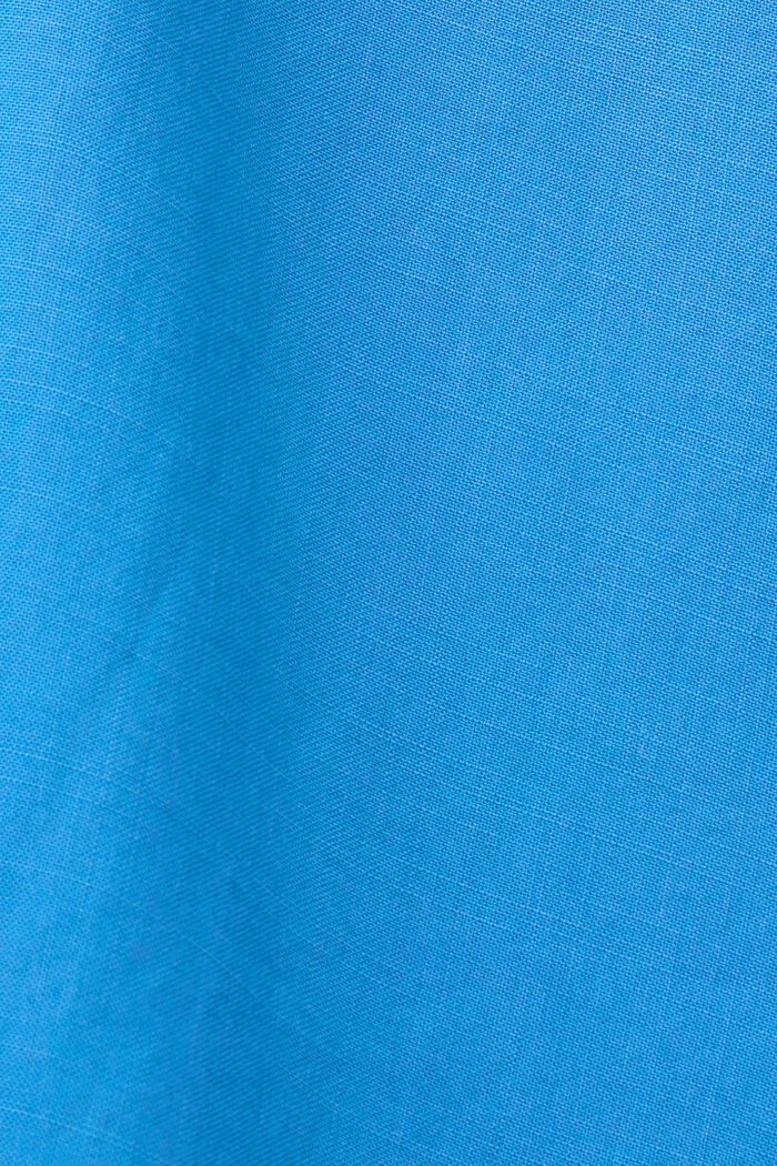 Ärmelloses Kleid mit elastischem Kragen