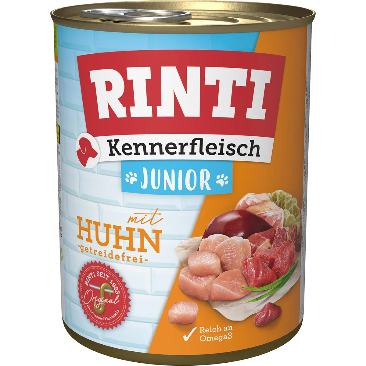 Rinti Kennerfleisch Junior mit Huhn günstig kaufen bei ZooRoyal