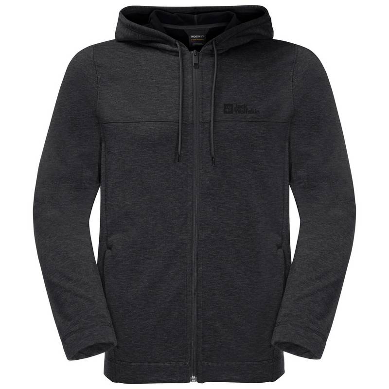 Jack Wolfskin WALDSEE HOODED JKT M Fleecejacke Herren