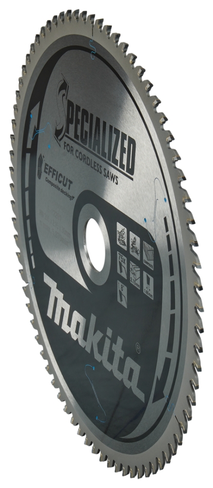 Makita Accessories E-12273 Miter Saw Blade WPC Efficut 260x30x2.15 75T 8g