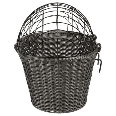 Trixie Front Fahrradkorb aus Polyrattan