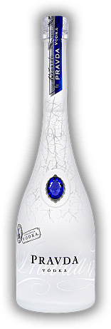 Pravda Vodka Pravda Vodka Einzigartig reiner, weicher Wodka, in luxuriöser Aufmachung. 0,7	 Liter - Vol 40%