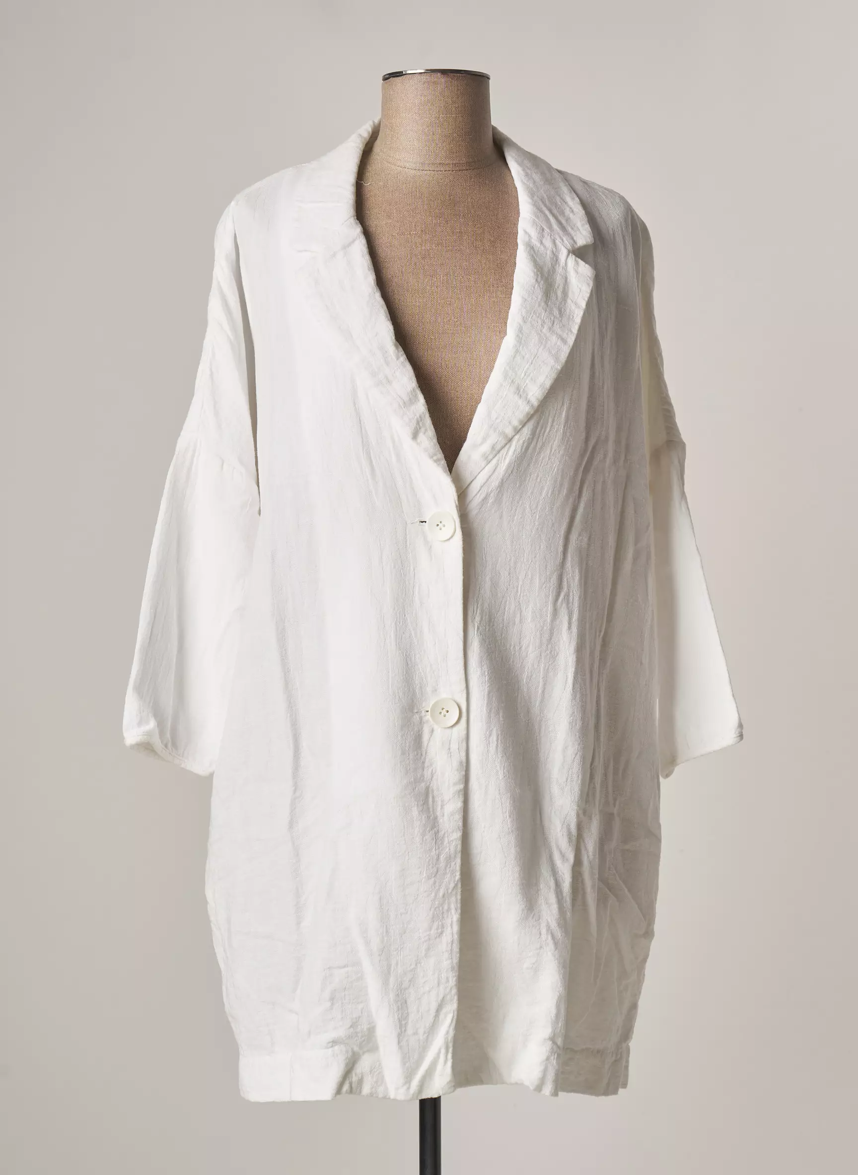 See U Soon Vestecasual Femme couleur blanc