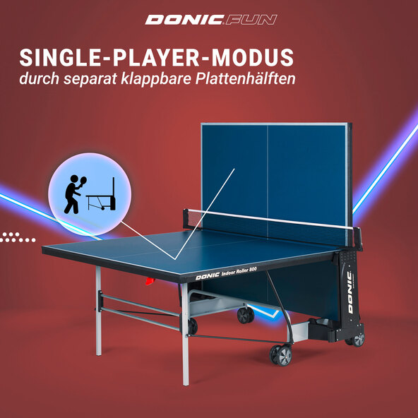 Indoor Tischtennisplatte Roller 800