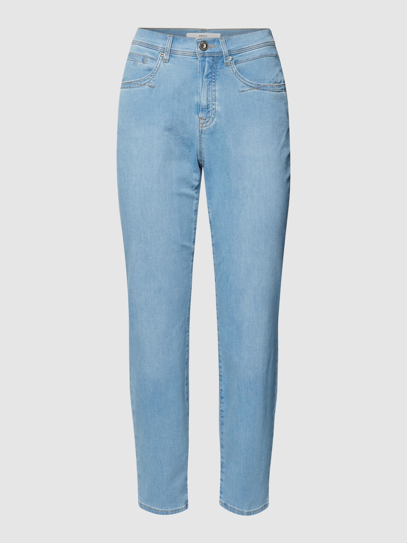 Jeans in 7/8-Länge Modell 'Caro' in bleu