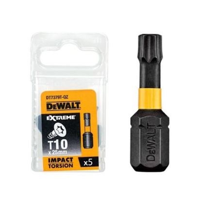 Accessori DeWalt DT7379T-QZ Avvitatore a impulsi Torx T10 da 25 mm Torx DT7379T-QZ