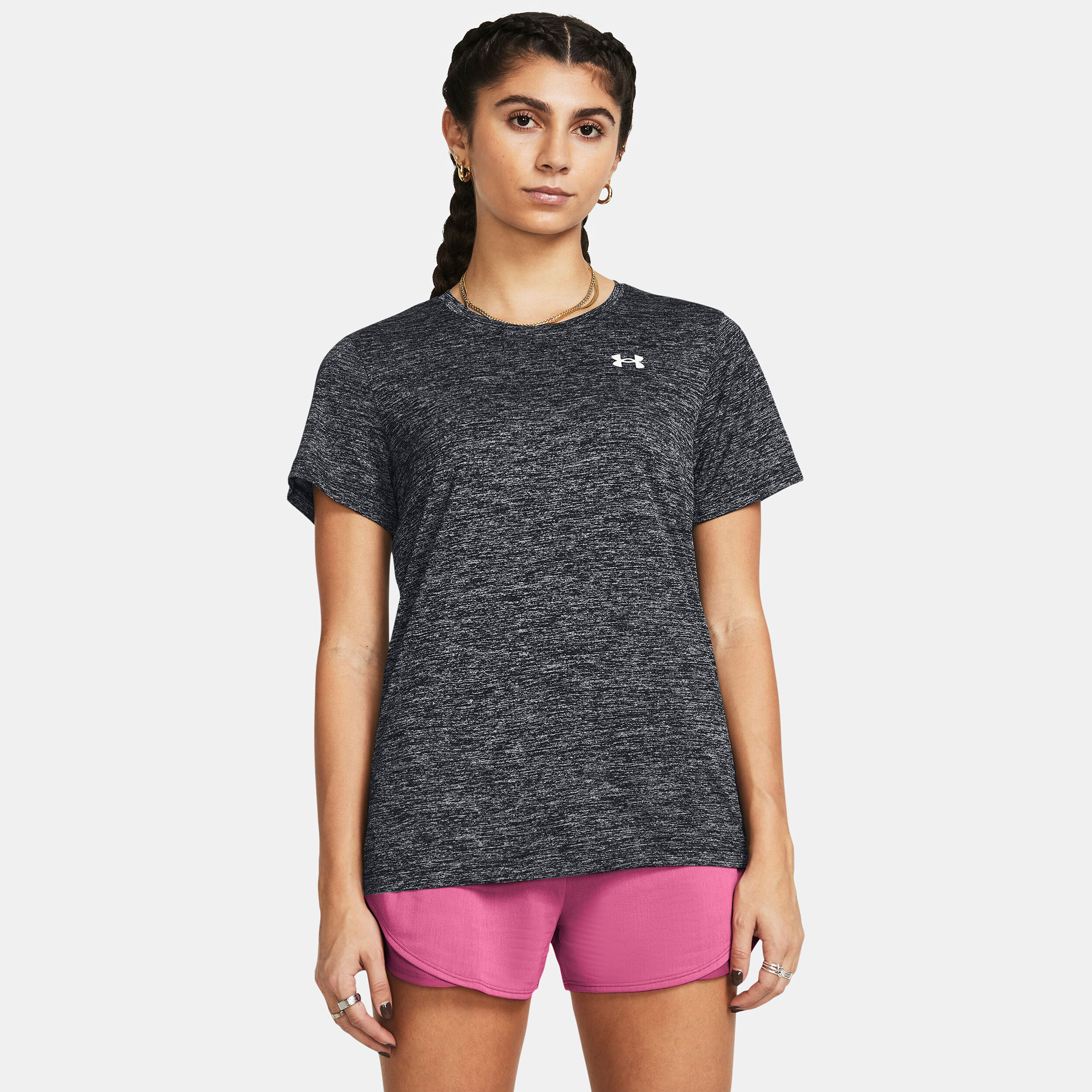 Tech Twist T-Shirt Damen - Schwarz