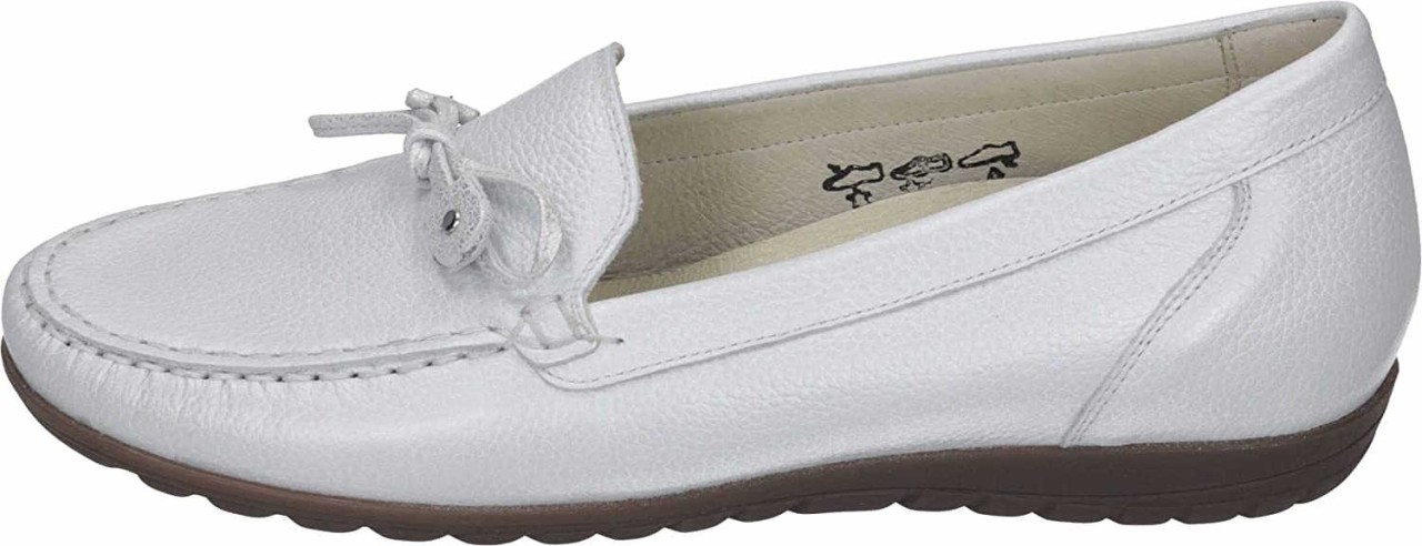 WALDLÄUFER Komfort Slipper weiss D.-Slipper