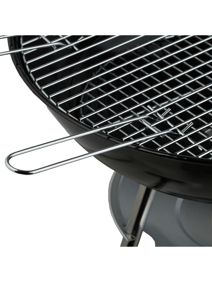 relaxdays Kugelgrill in Schwarz - Ø 54 cm günstig kaufen onesize