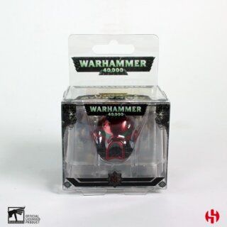 Warhammer 40K Metall-Schlüsselanhänger Space Marine MKVII Helmet Blood Angels