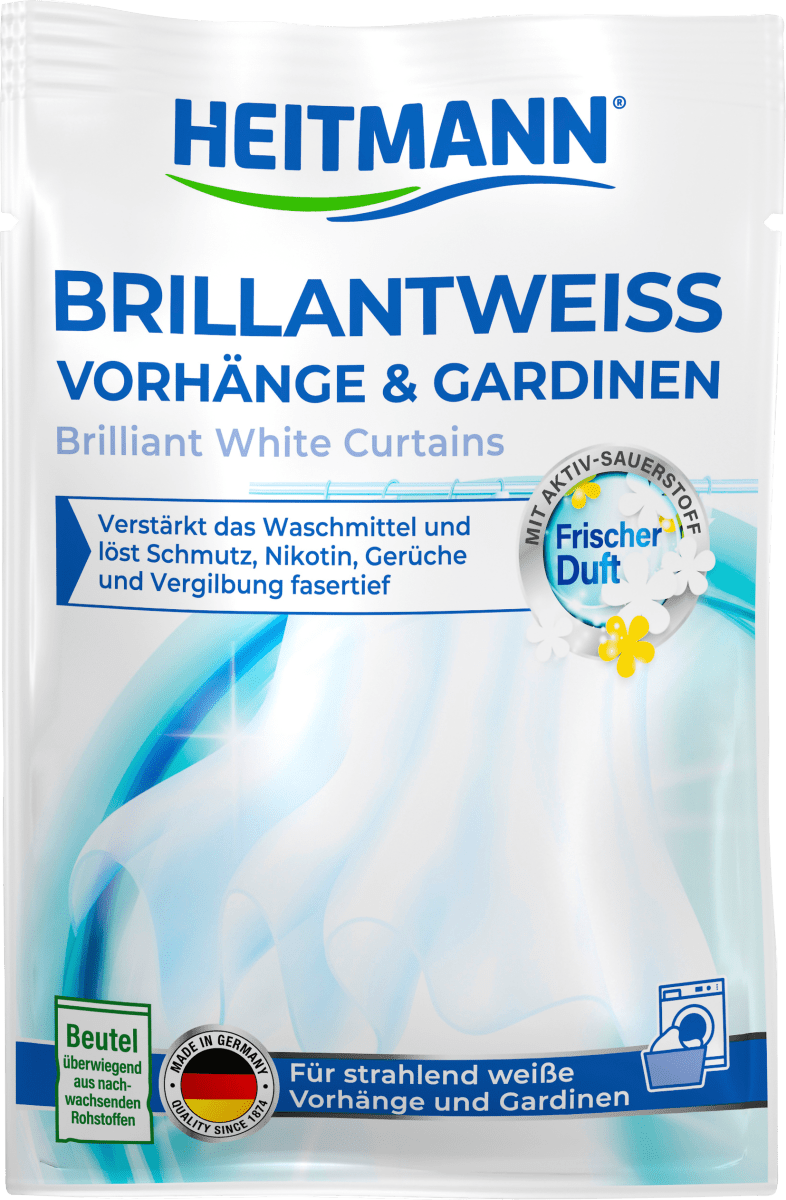 Waschmittel Brillantweiß Vorhänge & Gardinen, 50 g