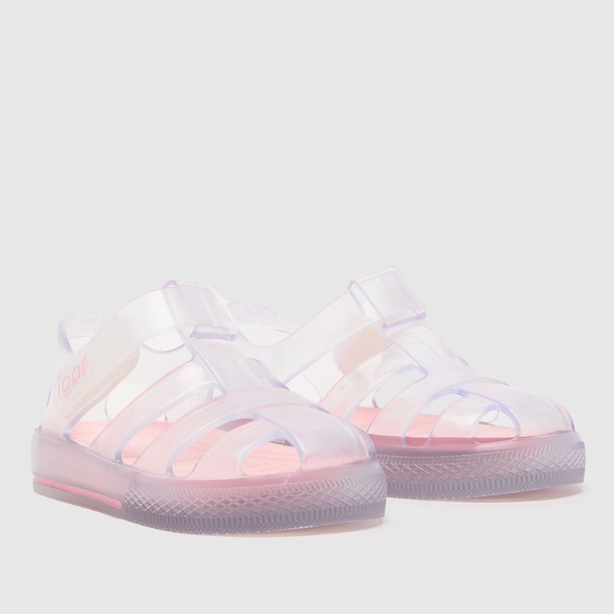 Igor clear star cristal flickor sandaler för småbarn