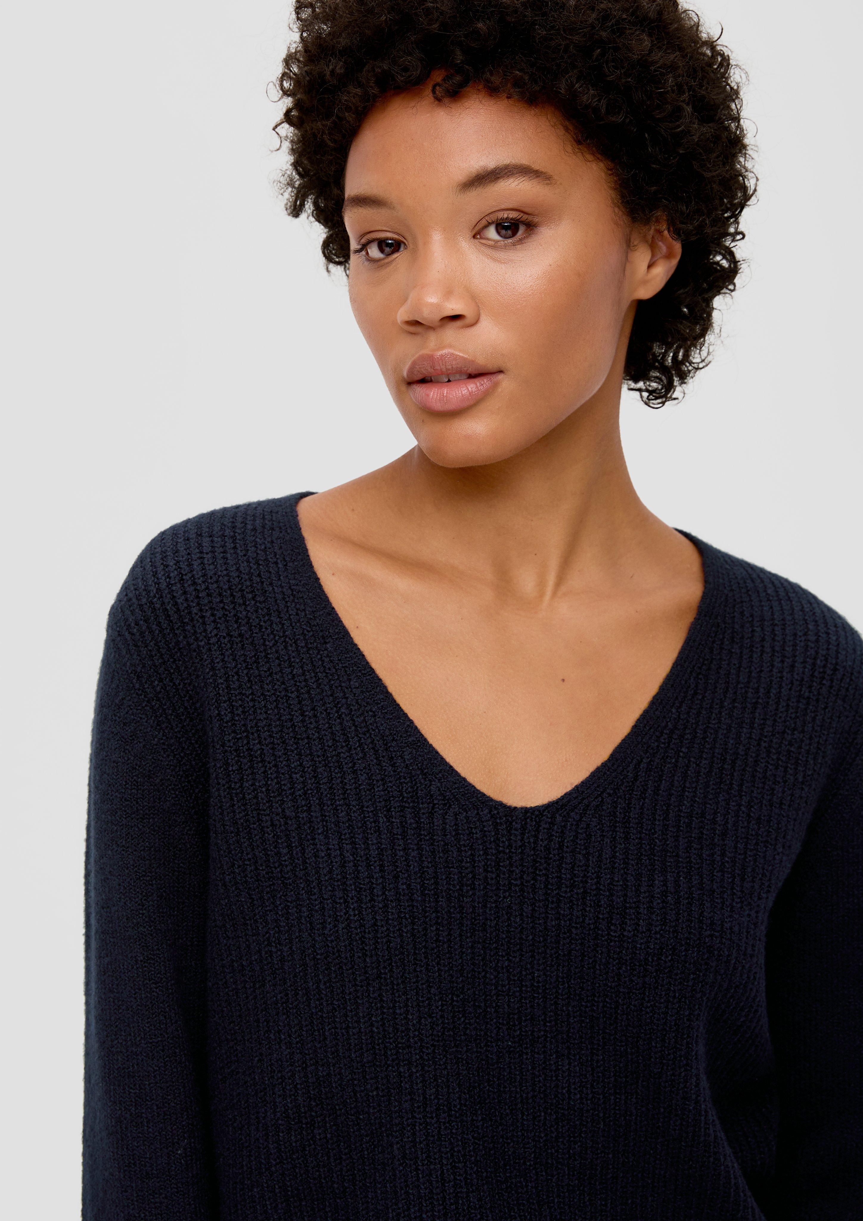 Strickpullover mit V-Ausschnitt  2134490-5959