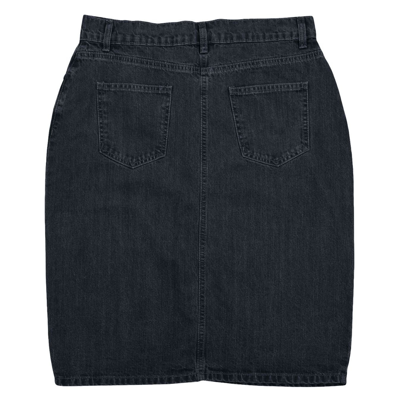 German Wear Jeansrock Trend462R Midi Denim Denim Trendiger Midi Rock Jeansrock Denimrock Business Rock