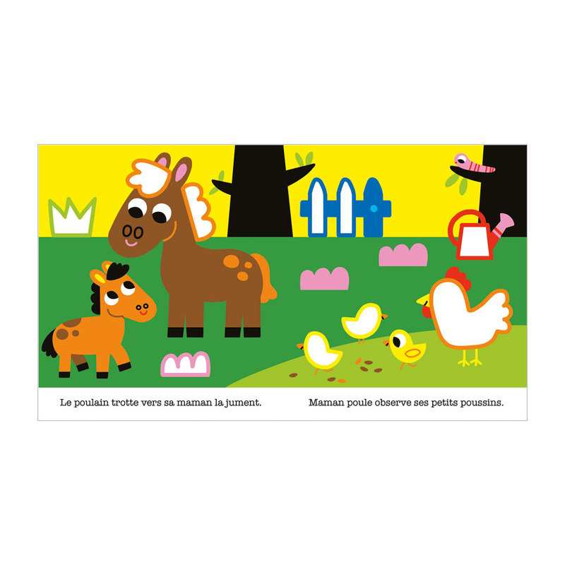 Livre Mes autocollants les bébés animaux - Lito