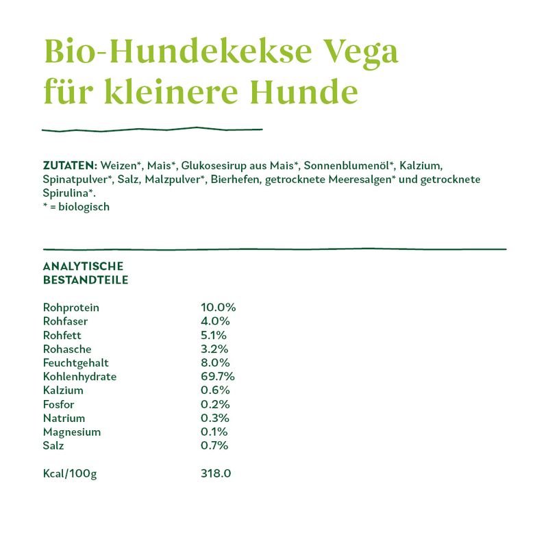 Yarrah Bio vegetarische Multi Hundekekse