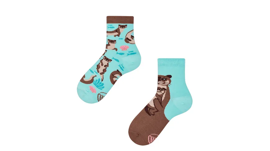 MANY MORNINGS Kinder Socken Otter Stories Otter Stories