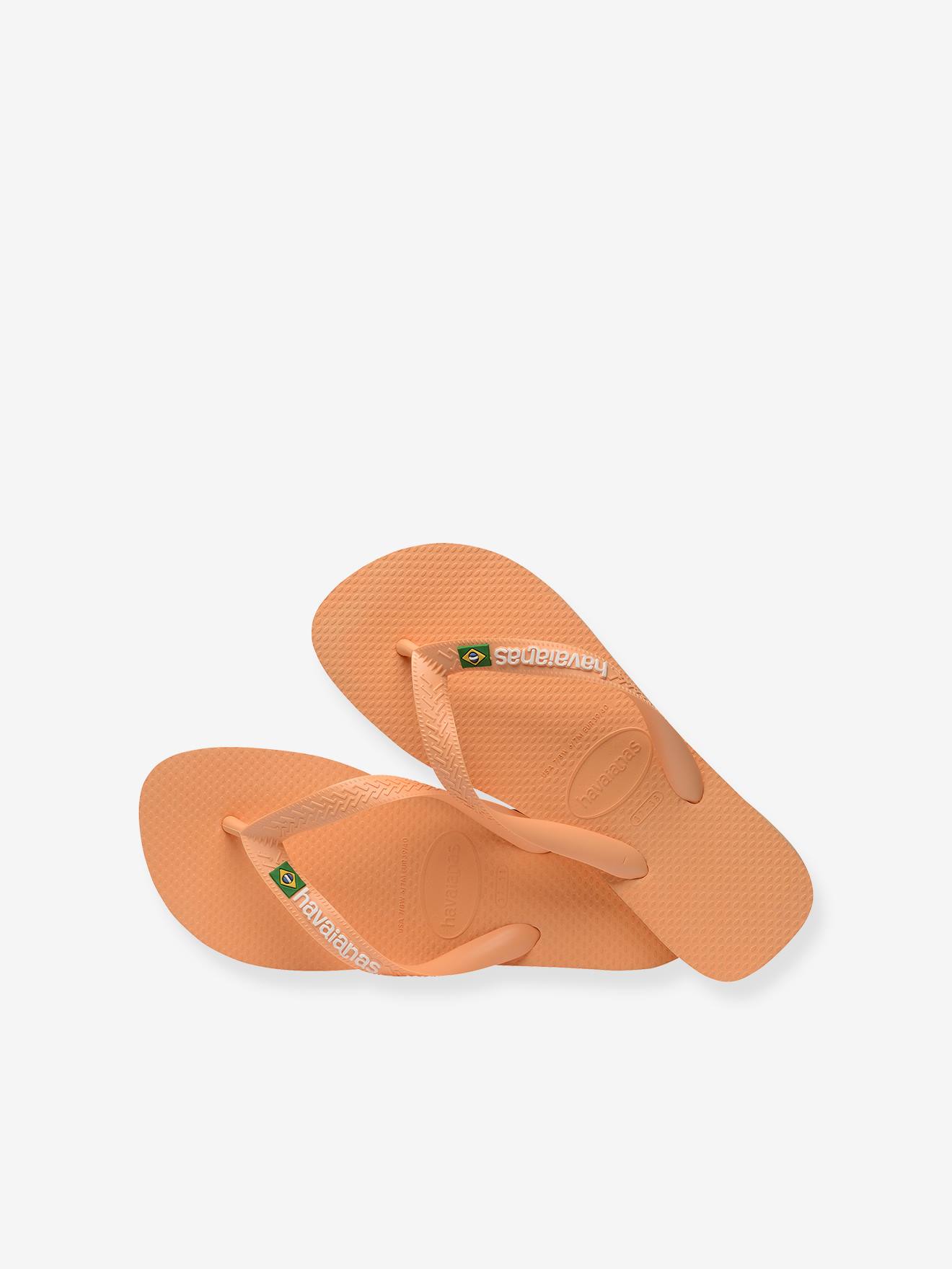 Havaianas Kinder Zehenpantoletten Brasil Logo HAVAIANAS - gelb