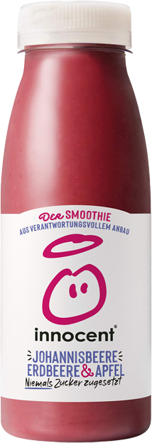 Innocent Smoothie Johannisbeere, Erdbeere & Apfel