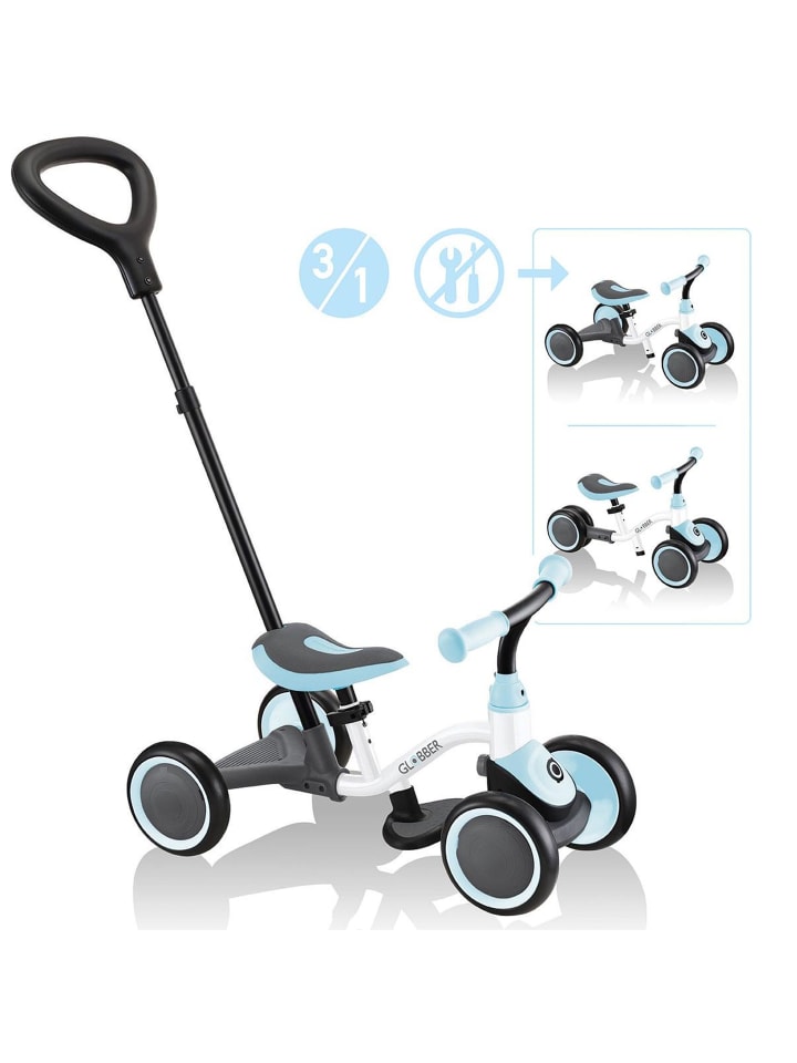 GLOBBER LEARNING BIKE 3in1 in weiß-pastellblau günstig kaufen onesize