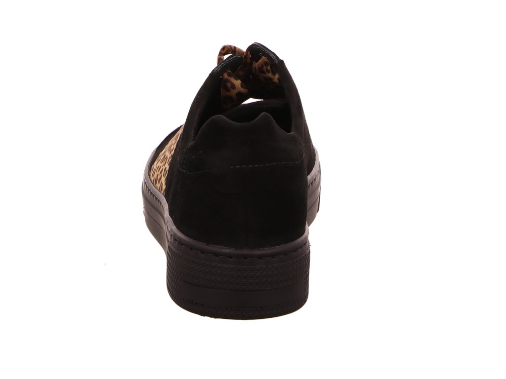 SEMLER Sneaker schwarz SAMT-CHEVRO
