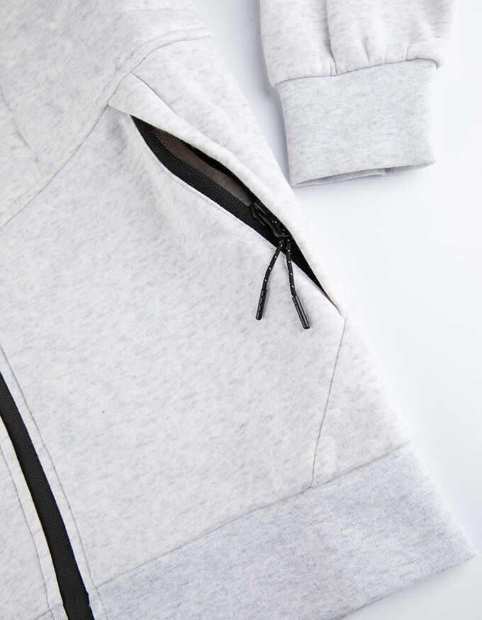 Sweatjacke - Kapuze