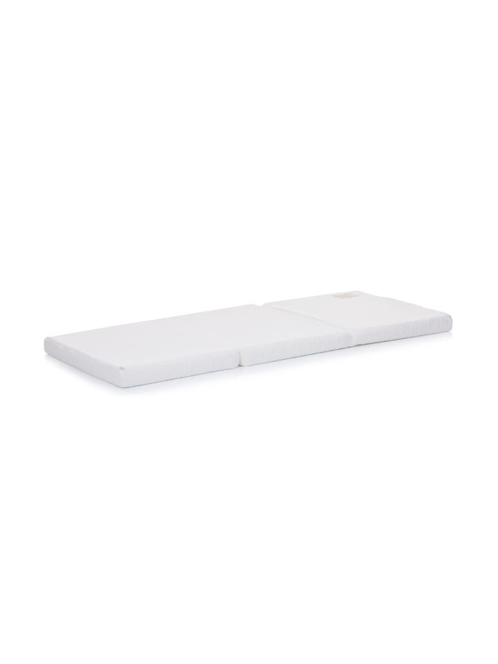 Chipolino Baby-Faltmatratze Aloe  in weiß günstig kaufen 60x120 cm