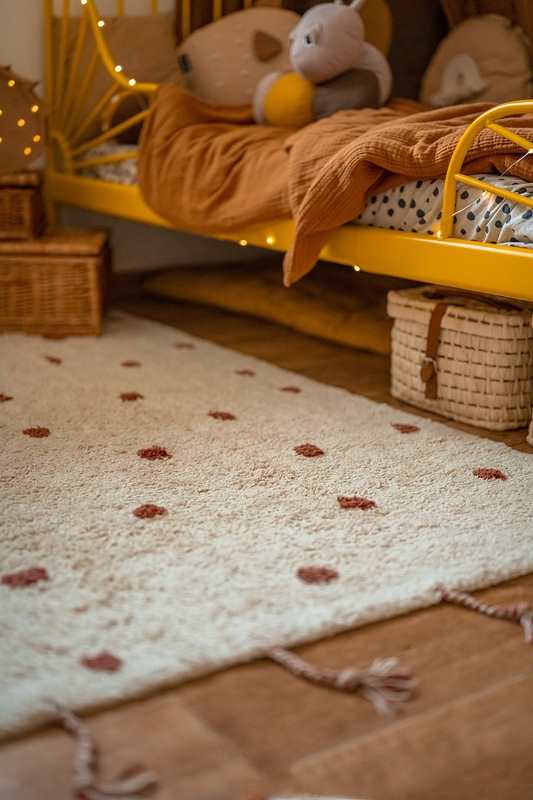 Tapis à pois 100x150cm NÜMI
