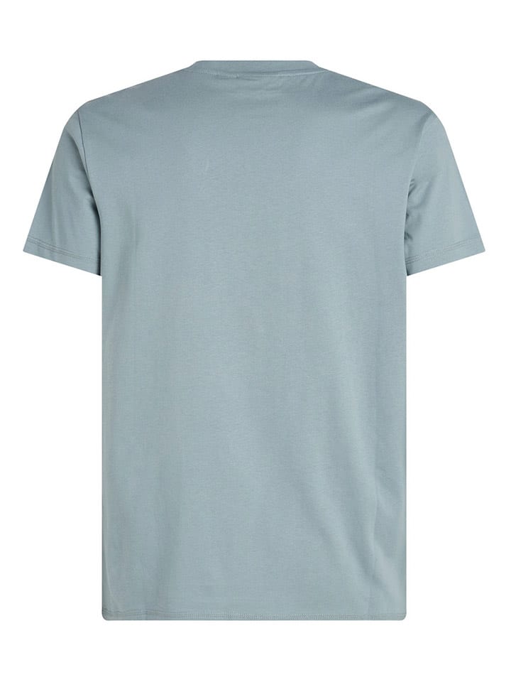 CALVIN KLEIN JEANS Shirt in Hellblau günstig kaufen