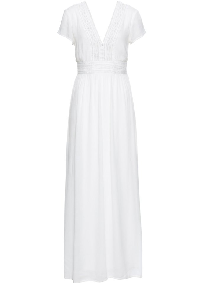 Sommer-Maxikleid mit Spitze
