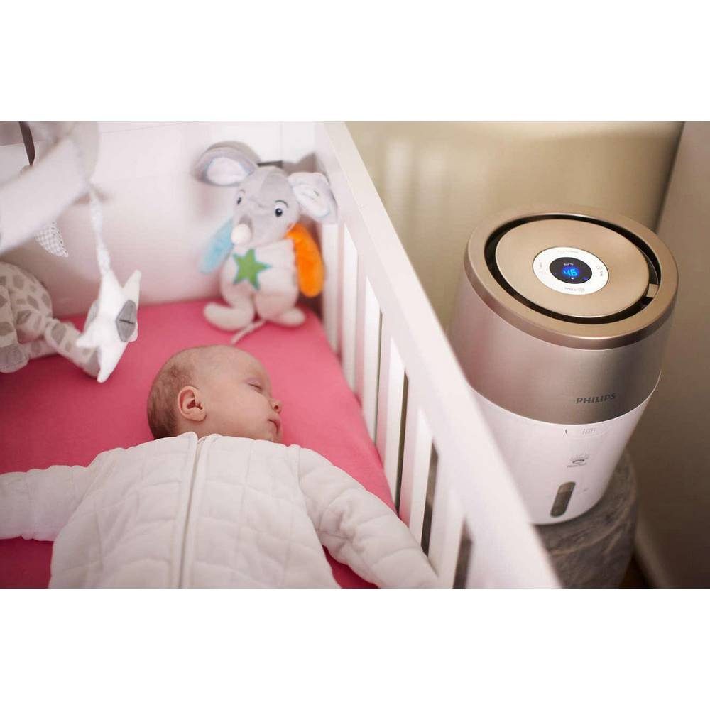 Philips Diffuser Luftbefeuchter 25m² inkl. Hygrostat