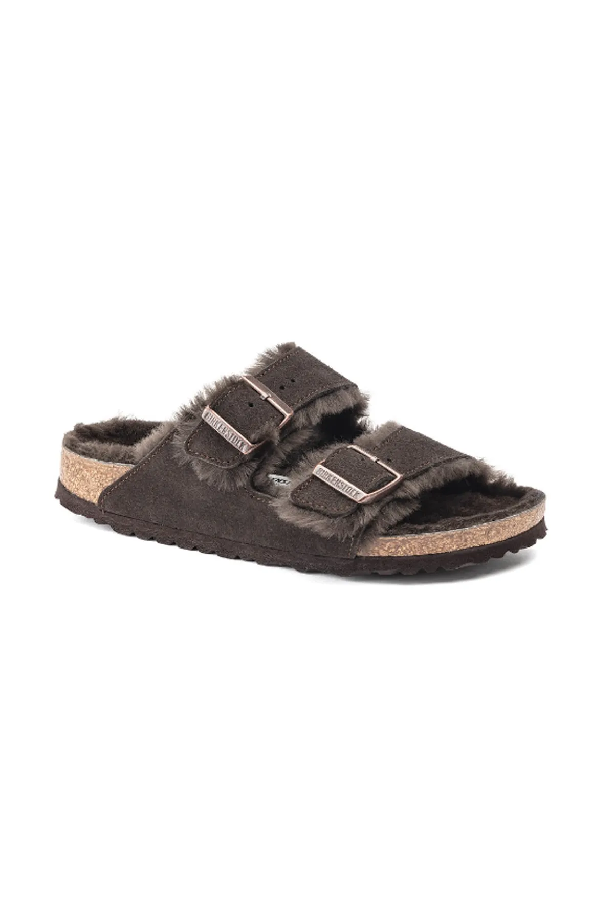 Birkenstock  Sandalette - Braun - Flacher Absatz