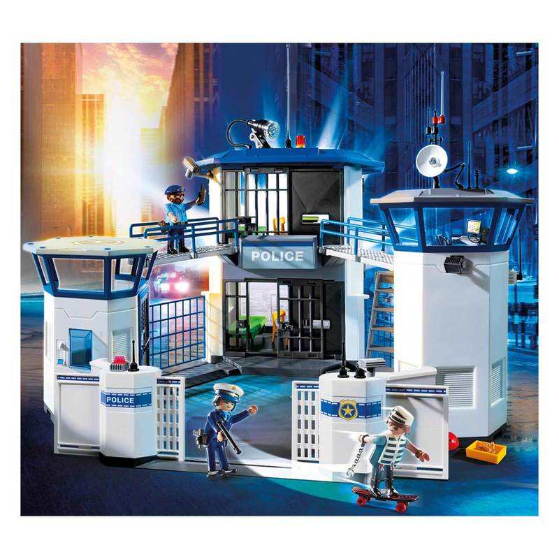 6919 commissariat de police avec prison Playmobil City Action